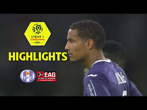 Toulouse FC - EA Guingamp ( 2-1 ) - Highlights - (TFC - EAG) / 2017-18
