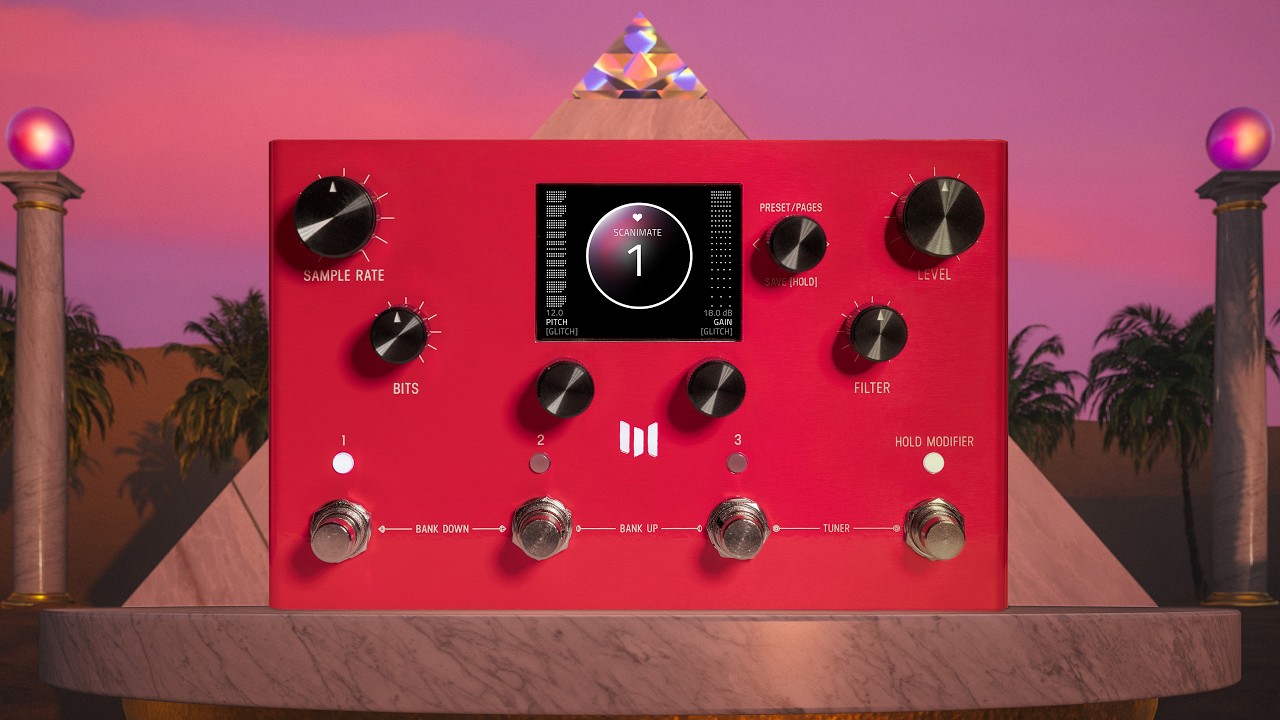 Meris Ottobit X Modular 80s Texture Engine - Black