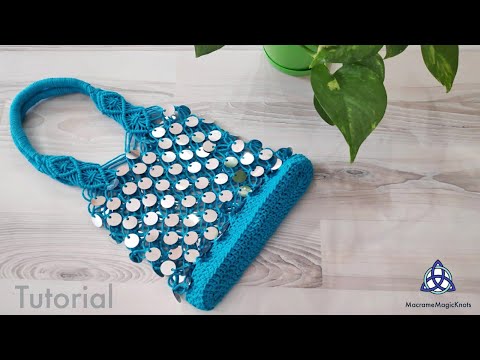 DIY Macrame Bag With Zipper Macrame Wallet for Girls