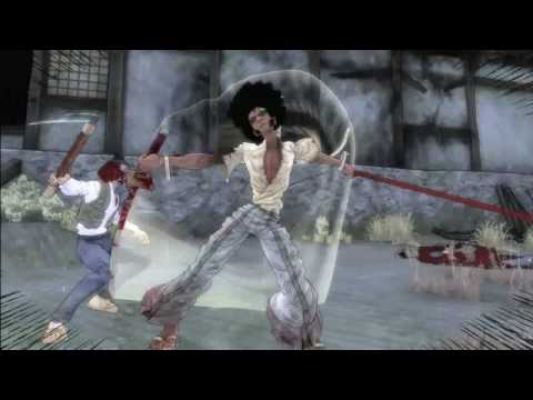 Official: Afro Samourai fightingHD video game trailer - X360 PS3