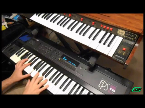 Sampling ARP Solina String Synthesizer on Ensoniq EPS 16 Plus [1/2]