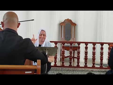 ENSAIO  REGIONAL CCB Santa Rita Cassia sp  1/10/2023 c/ libras  presidência , ir ancião José Cleto