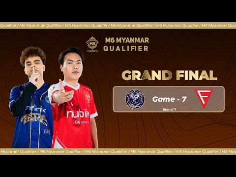 [Game - 7] FALCON ESPORTS vs MYTHIC SEAL | M6 Myanmar Qualifier