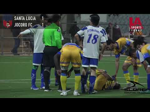Final de Liga Premier USA Division Nocturna: Jocoro FC vs. Santa Lucía