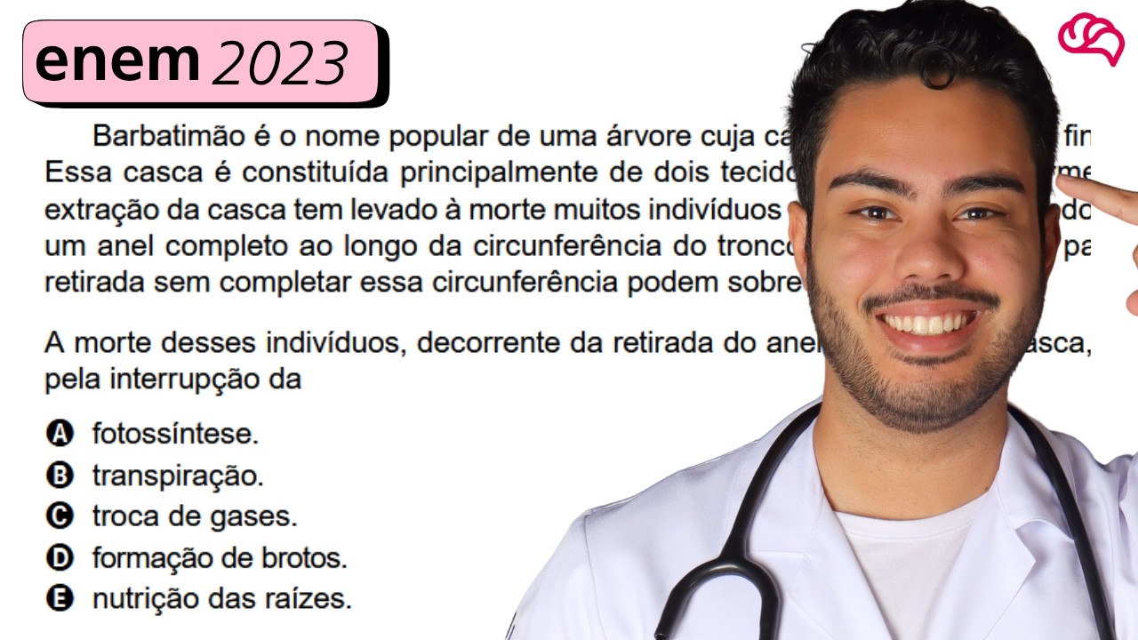 Resolução em Vídeo — Questão 105 ENEM 2023
