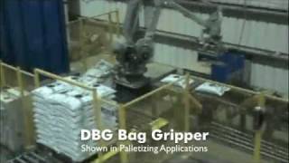 DE-STA-CO DBG Bag Gripper - Palletizing Application