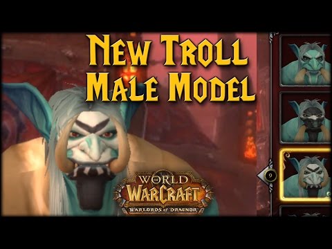 [Warlords] New Male Troll Model (Character Customization)