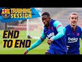 INTENSE TRAINING MATCH AHEAD OF BETIS CLASH ?
