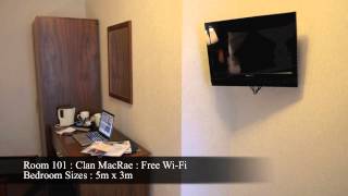 Argyll Hotel Glasgow :  Room 101 Clan MacRae
