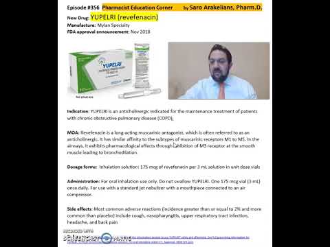 YUPELRI (revefenacin) - chronic obstructive pulmonary ...