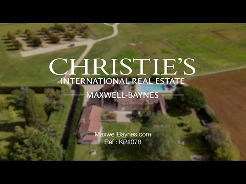 The perfect French dream home for sale in Dordogne, France. Maxwell-Baynes Real Estate KP1078