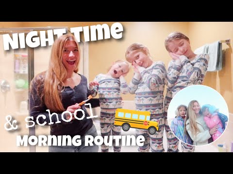 Bedtime and School Morning Routine // single mom of 3