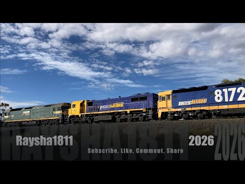 7732V - G523-X50-8172 (Grain) Inverleigh - Australian Trains by Raysha1811