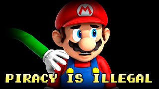 Mario Delves Into Nintendo Anti-Piracy Screens