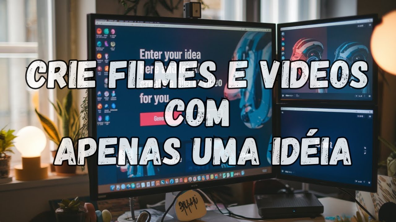 Gere vídeos impressionantes com APENAS UMA Ideia!
