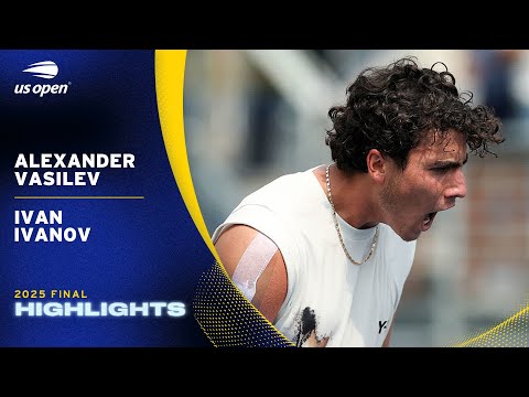 Ivan Ivanov vs. Alexander Vasilev Highlights | 2025 US Open Final