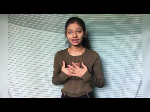 Anuja vimal Audition video