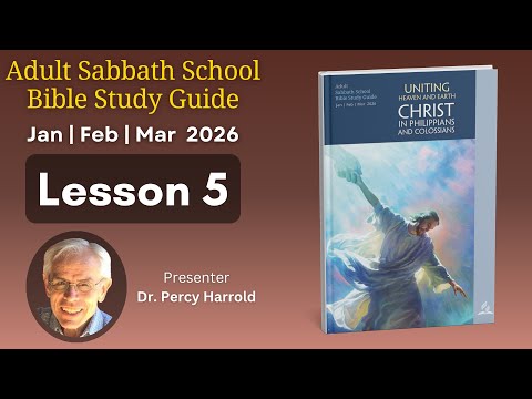 2026 Q1 Lesson 5 – Shining as Lights in the Night – Audio by Dr Percy Harrold