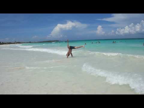 Roz - Beach Cartwheel