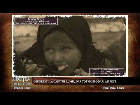 Lecţia de istorie: Arhivele memoriei - Mărturii din deportare – Marin Buga (@TVR Moldova)