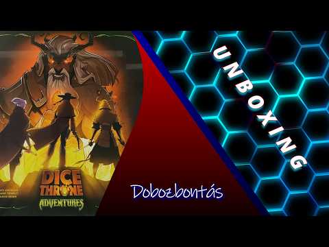 Dice Throne Adventures dobozbontás + Marvel; Doctor Strange/Black Widow - Painting and Game