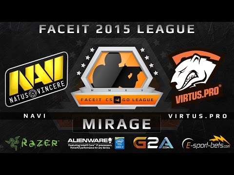 NaVi vs VirtusPro - de_mirage (FACEIT 2015 League)