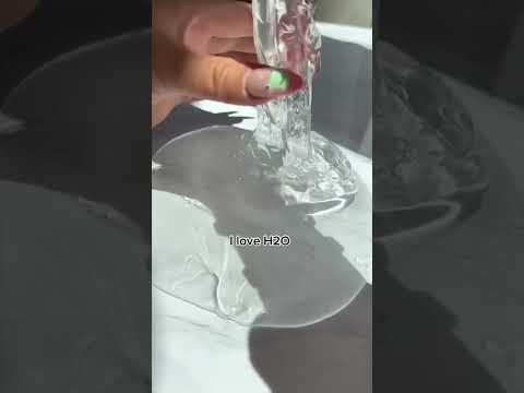 Water or slime? 💧