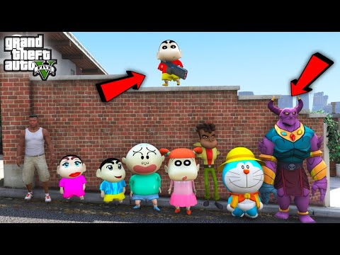 GTA 5 : Franklin Playing Hide & Kill With Shinchan & Pinchan in GTA 5 ! JSS GAMER