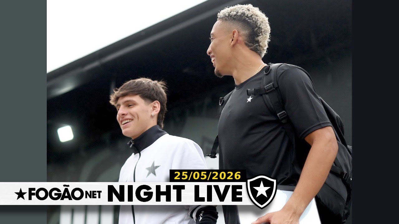 NIGHT LIVE | Botafogo embarca para Venezuela com novidades; acordo de paz com Ares