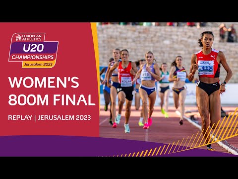 Masterclass from Werro ✨ Women's 800m final | Jerusalem 2023