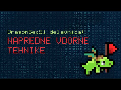 Delavnica DragonSec SI: Napredne vdorne tehnike 2