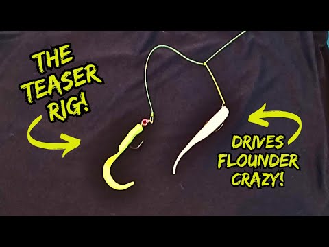 How to tie **THE ULTIMATE FLOUNDER RIG** (fluke) This Teaser rig is a Game Changer!