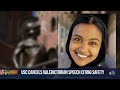 USC cancels commencement speech by class valedictorian - Video