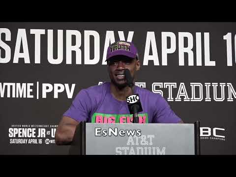 Spence Talks Making Crawford & Reaction On Stopping Ugas EsNews Boxing