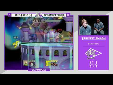 GHQ | Kels (Fox, Falco, Marth) vs ALS | Drugfreechu (GnW) - Tripoint Smash #1 PM Grand Finals