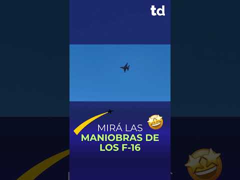 MIRÁ AL CIELO: LOS F-16 EN LAS HIGUERAS