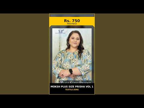 Moksh Plus Size Prisha Vol 1 – product video thumbnail