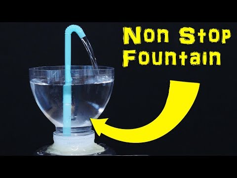 Make Your Own DIY Never Stopping Fountain