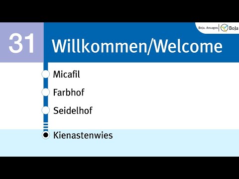 VBZ/ZVV Ansagen | 31 Hermetschloo - Kienastenwies | BoJa Ansagen