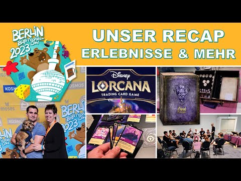 Disney Lorcana & Blood on the clocktower & mehr auf der Berlin Con 2023 - Recap