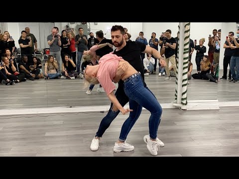 Kiko & Christina - Bachata Sensual NYC  2022 - Encima De Mi - Vinny Rivera - DerekVinci