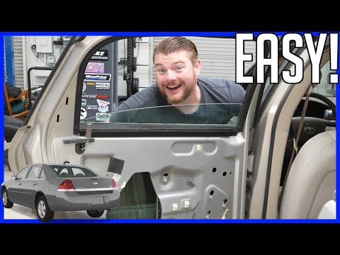 How to Replace Window Regulator and Motor Chevrolet Impala 2006-2016 | EASY!