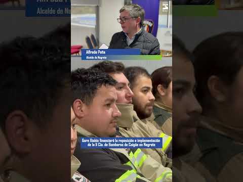 Gore Biobío financiará la reposición e implementación de la II Cía. de Bomberos de Coigüe en Negrete