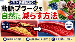 動脈プラークを自然に減らす方法【科学的根拠あり】