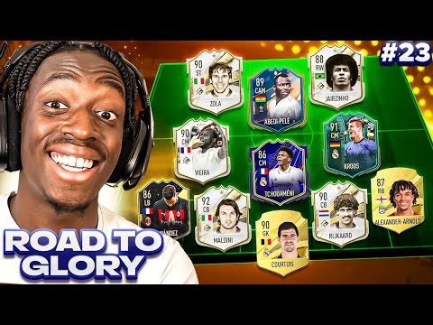 MY FRIEND HELPED ME BUILD A TEAM!😂 (FIFA 23 RTG #23)