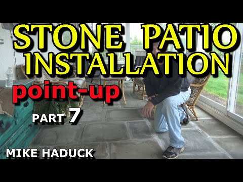 STONE PATIO INSTALLATION (Part 7) point up (Mike Haduck)