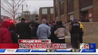 Small Fire Causes Evacuation At FedExForum Before Grizzlies/Hornets Ga
