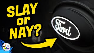 Slay Or Nay? Meet Our Light-Up F150 Lightning Emblem!