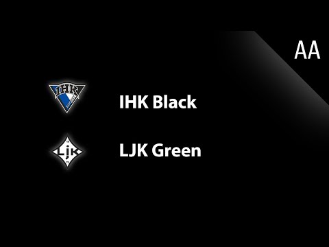 U14 AA IHK Black - LJK Green