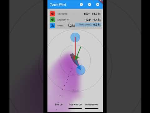 Vento Apparente - Touch Wind APP demo